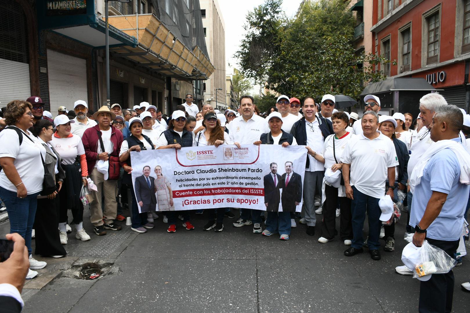 Asamblea informativa de la presidenta Claudia Sheinbaum Pardo en el Zócalo de la Ciudad de México 